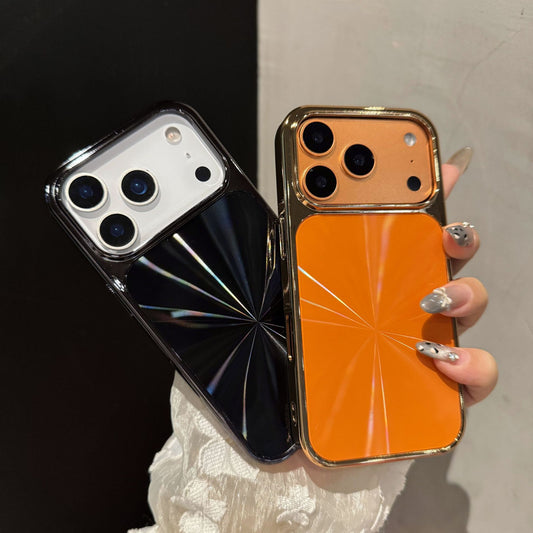Electroplated CD Pattern Simple Shatter resistant Fashion Protective Shell